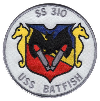 USS Batfish SS-310 Diesel Electric Submarine Patch