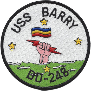 USS Barry DD-248 Patch