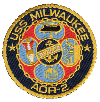 USS Milwaukee AOR-2 Patch