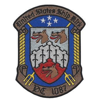 【貴重ステッカー付！！】URGH POLICE アーグ・ポリス/URGH! DLG(N)-25 USS Bainbridge Nuclear Leader Patch | Destroyer