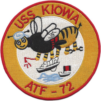 USS Kiowa ATF-72 Patch