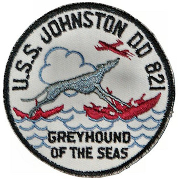 USS Johnston DD-821 Patch