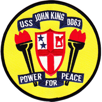 USS John King DDG-3 Patch