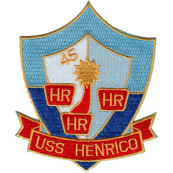 USS Henrico APA-45 Attack Transport Ship Patch