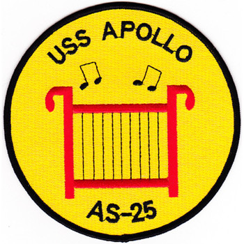 USS Apollo AS-25 Patch