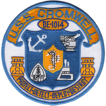USS Cromwell DE-1014 Patch