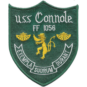 USS Connole FF-1056 Frigate Ship Patch