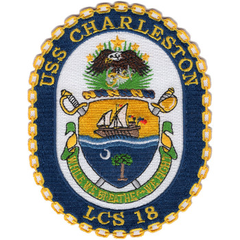 USS Charleston LCS-18 Patch