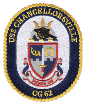 USS Robert Smalls CG-62 US Navy Cruiser Patch | Cruiser Patches