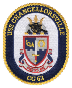 USS Chancellorsville CG-62 Patch