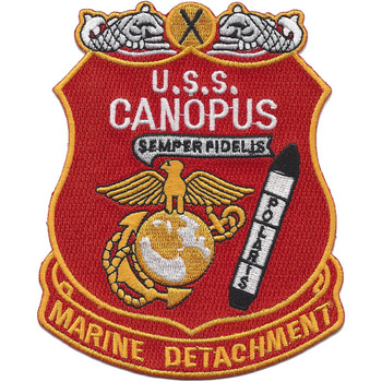 USS Canopus AS-34 Marine Detachment Patch