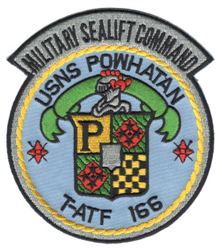 T-ATF 166 USNS Powhatan Patch