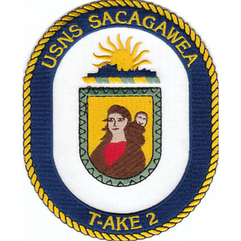 USNS Charles Drew T-AKE-10 Dry Cargo Ship Patch | Auxiliary Ship