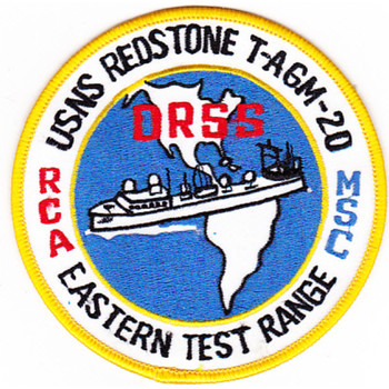 USNS Redstone Vanguard T-AGM-20 Patch