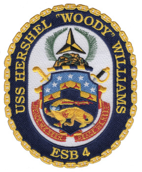 USNS Hershel "Woody" Williams T-ESB-4 MOH Patch