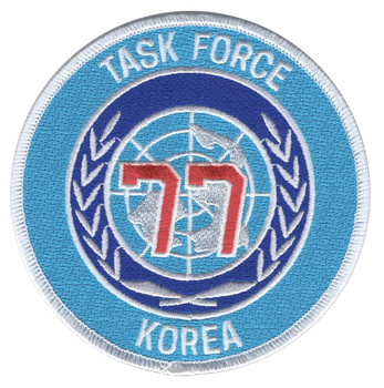 U.S. Navy Task Force 77 Korea Patch