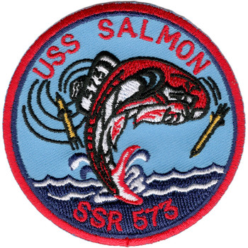 SSR-573 USS Salmon Patch - Small Version