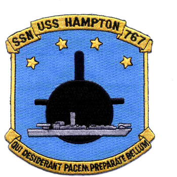 SSN-767 USS Hampton Patch