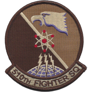 510th Fighter Squadron Desert Patch