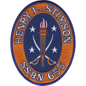 SSBN-655 USS Henry L Stimson Patch