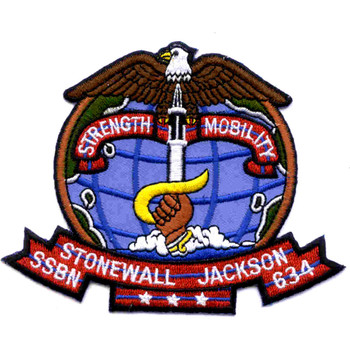 SSBN-634 USS Stonewall Jackson Patch