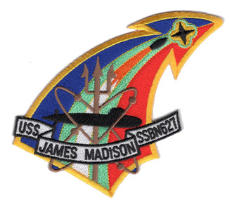 SSBN-627 USS James Madison Patch