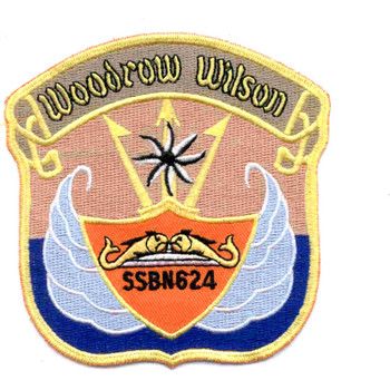 SSBN-624 USS Woodrow Wilson Patch