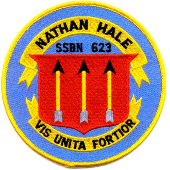 SSBN-623 USS Nathan Hale Patch