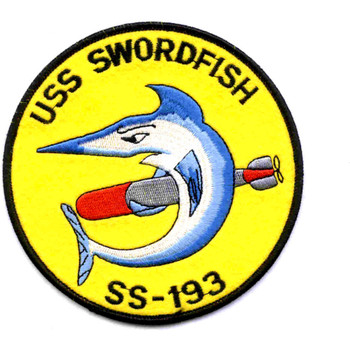 SS-193 USS Swordfish Patch