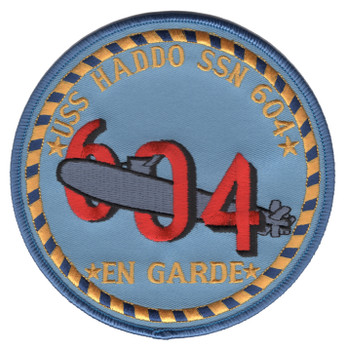 SSN-604 USS Haddo Patch