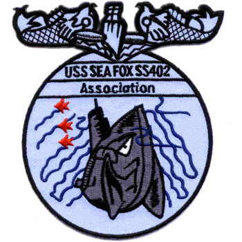 SS-402 USS Seafox Patch - Version C