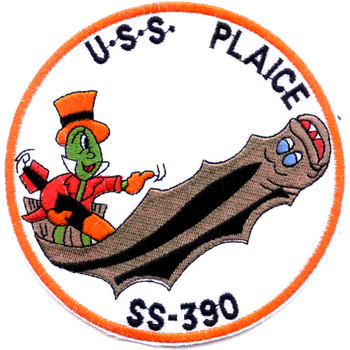 SS-390 USS Plaice Patch