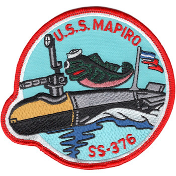 SS-376 USS Mapiro Patch - Large