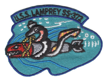 SS-372 USS Lamprey Patch - Small