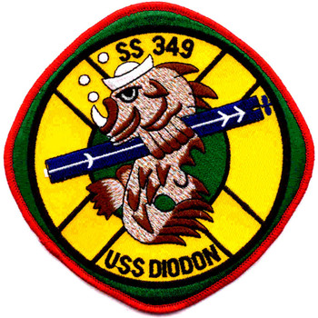 SS-349 USS Diodon Patch
