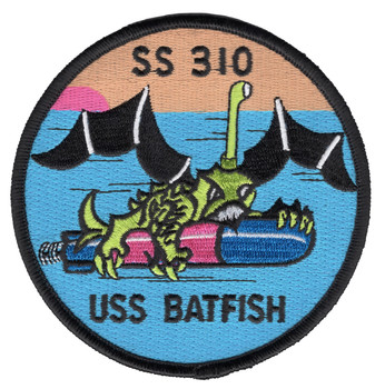 SS-310 USS Batfish Patch