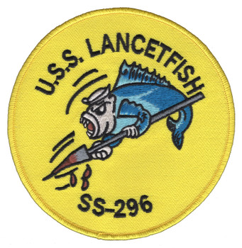 SS-296 USS Lancetfish Patch