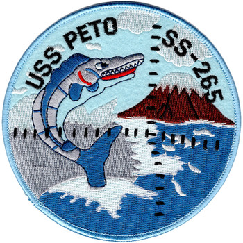 SS-265 USS Peto Patch - Large