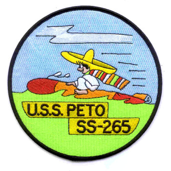 SS-265 USS Peto Patch - B Version