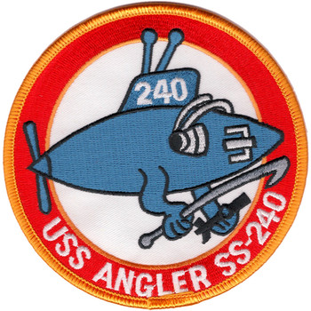 SS-240 USS Angler Patch - Version A