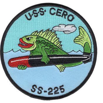 SS-225 USS Cero Submarine Patch