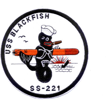 SS-221 USS Blackfish Patch
