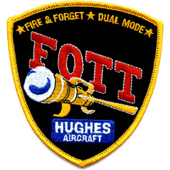 SP-260 NASA Hughes Aircraft Fire & Forget Dual Mode Tow Missile Patch