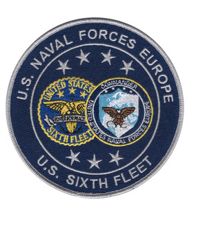 Sixth Fleet Naval Forces Europe Patch