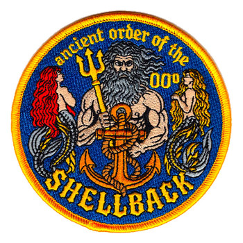 Ancient Order of the Shellback King Neptune Patch