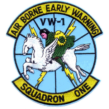 VW-1 Aviation Airborne Early Warning Squadron Patch