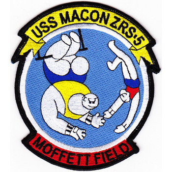 ZRS-5 USS Macon Patch Moffett Field