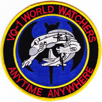 VQ-1 Patch World Watchers Anytime Anywhere