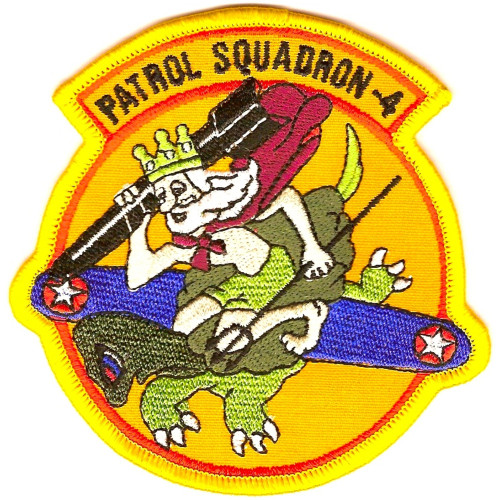 VP-4 Patrol Squadron Small Version Patch