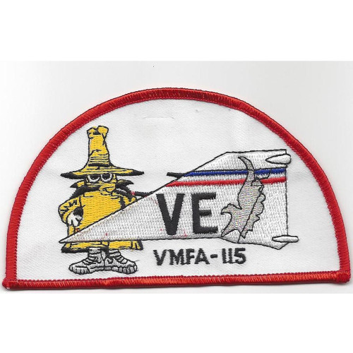 VMFA-115 Fighter Squadron Phantom Tail Patch
